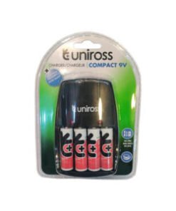 Uniross Charger with 4AA Batteries Kit